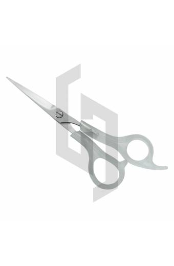 Pro White Plastic Handle General Purpose Scissors And Shears